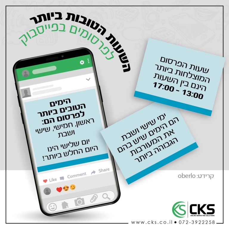 השעות הטובות ביותר לפרסומים בפייסבוק-01