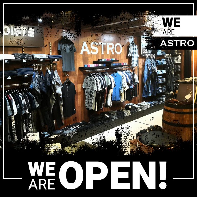 WE ARE OPEN